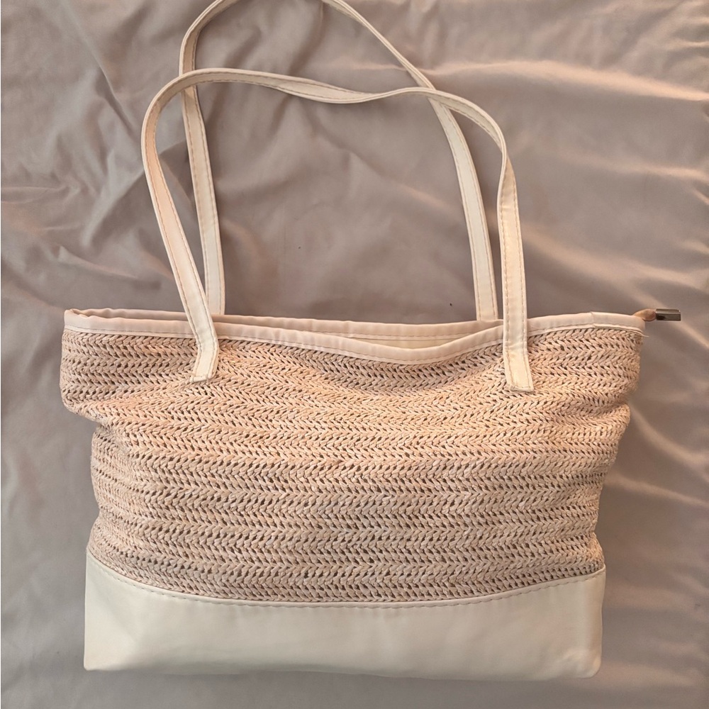 Elegant Cream Tote Bag